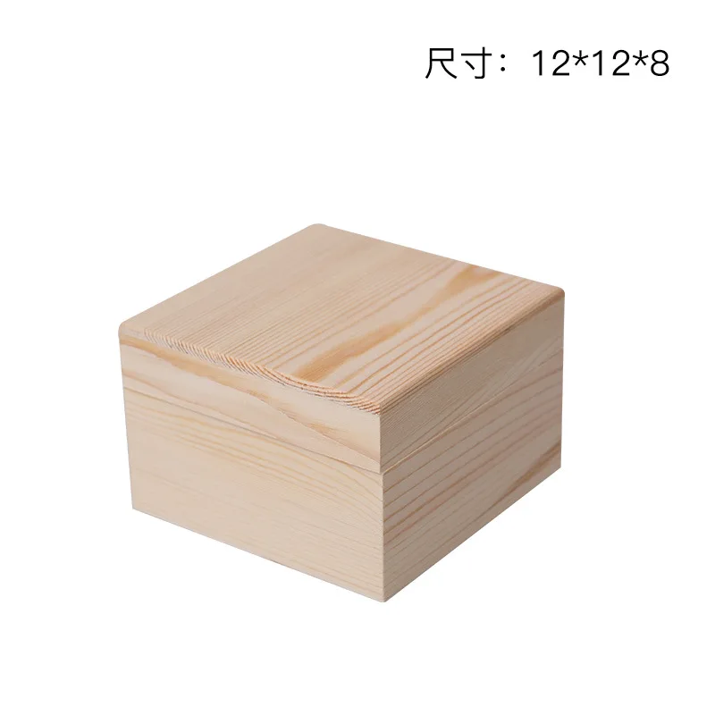 Factory Wholesale Customized Wooden Box Handmade Make Solid Wood Storage Boxes