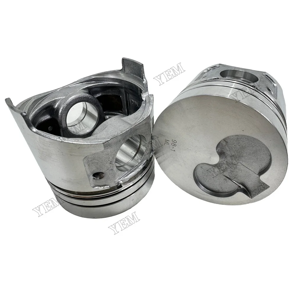 For Yanmar 4TNE98 Piston Kit & Ring Rebuild Parts Engine Replacement Parts 6