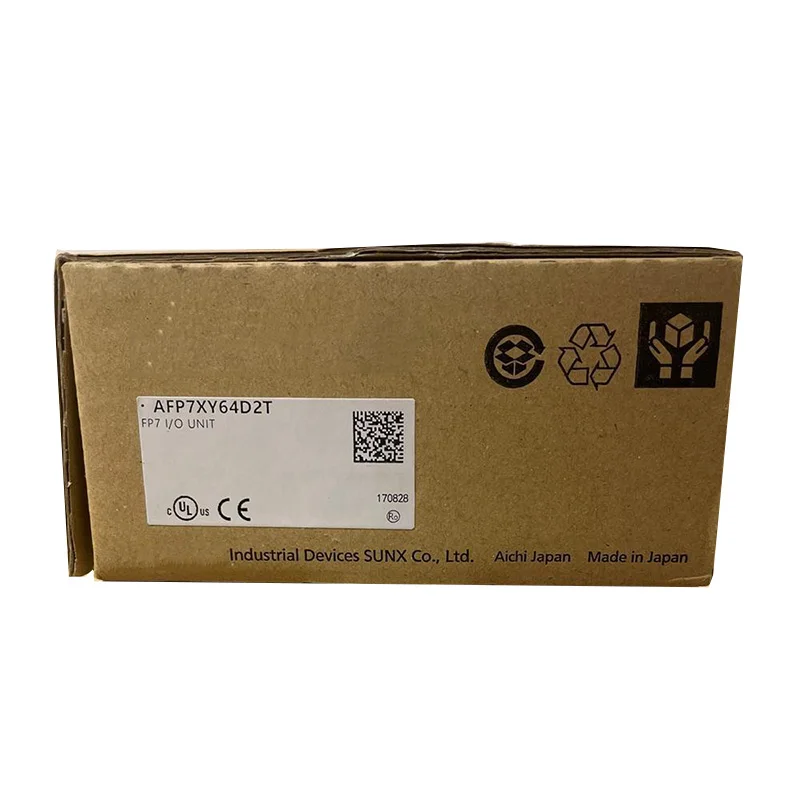 وحدة إدخال/إخراج رقمية أصلية جديدة AFP7XY64D2T، السلسلة AFP7، تُستخدم لإدخال الإشارات الرقمية وإخراجها والتحكم في الأجهزة الطرفية لمتحكمات المنطق القابل للبرمجة (PLCs) من سلسلة AFP7 في مجال الأتمتة الصناعية. وتتميز بنقل بيانات عالي السرعة ومخرجات ترانزستور.
