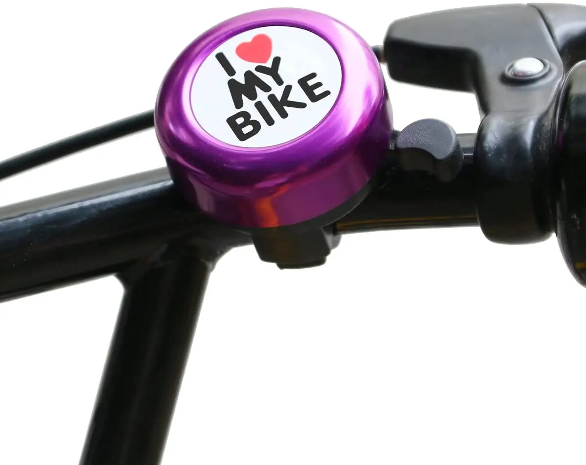 Golden Alloy Accessory Aluminum Bicycle Loud Crisp Clear Bike Bell Road