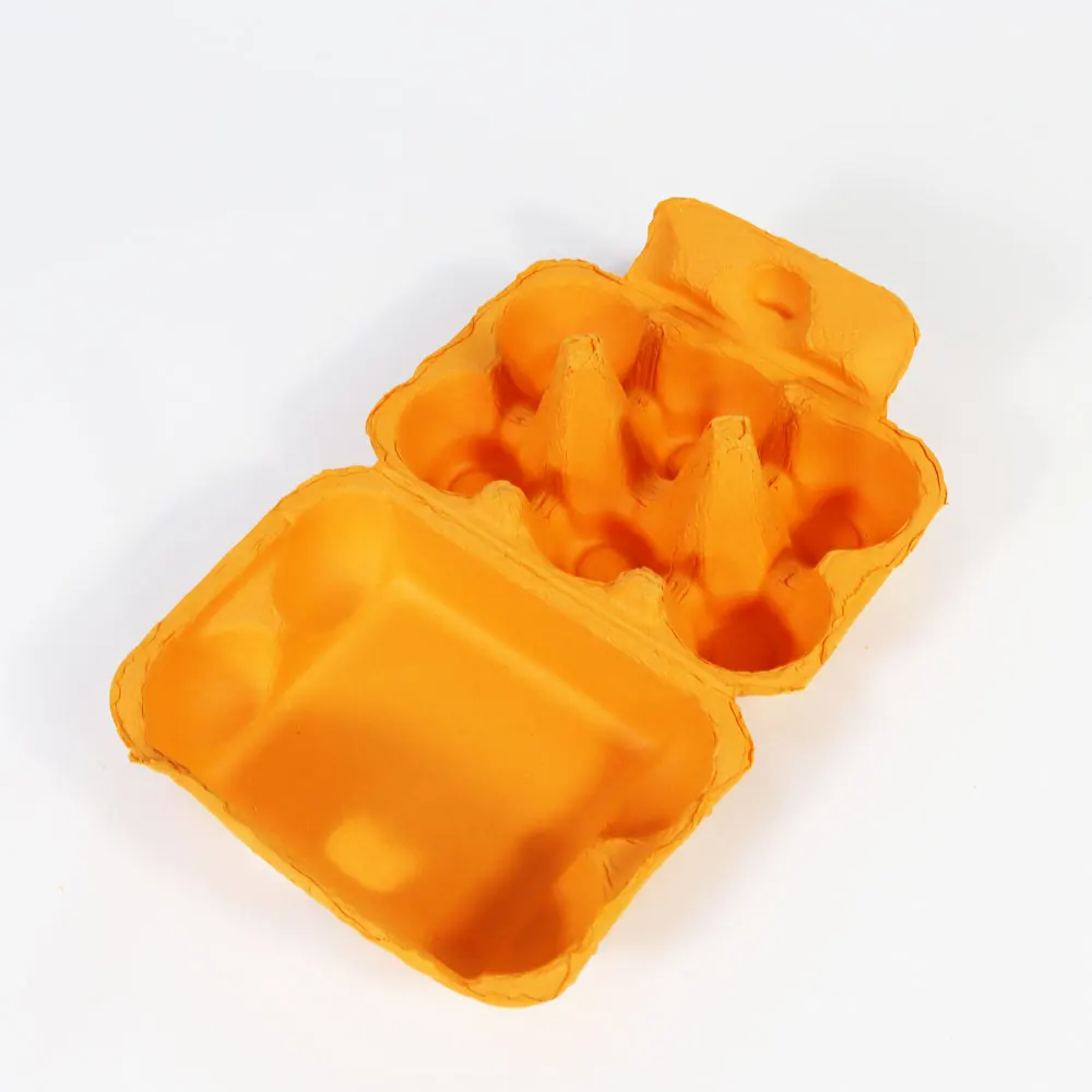 Colored Half Dozen Egg Cartons 20 Pcs Set,Natural Pulp Paper Egg