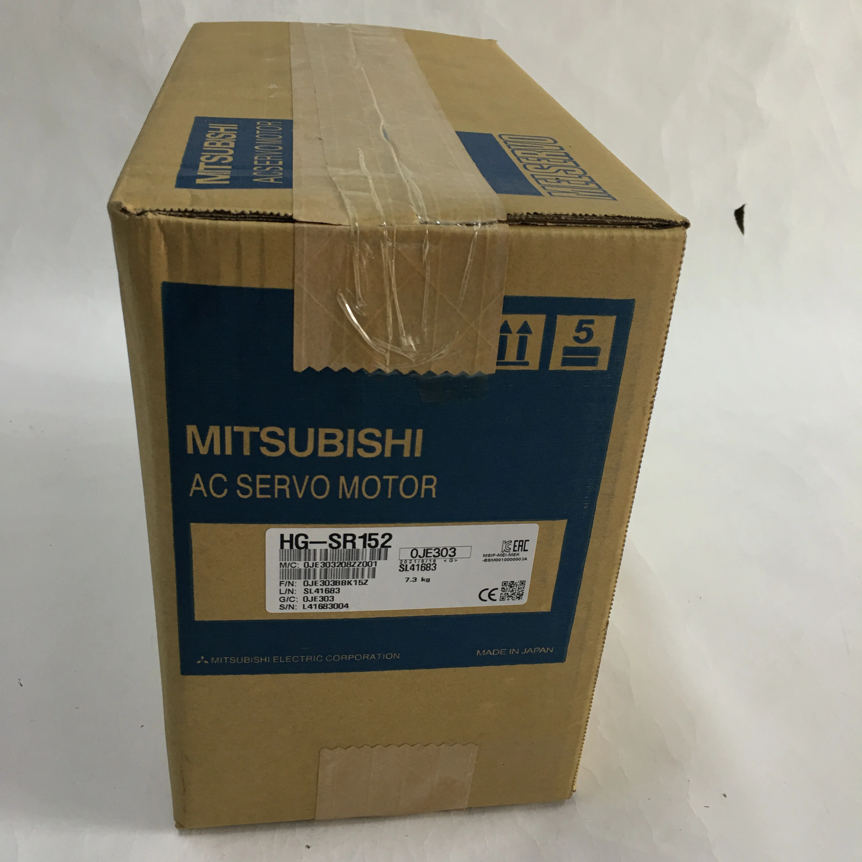 Mitsubishi AC servo motor HG-SR152 Mitsubishi AC servo motor HG-SR152