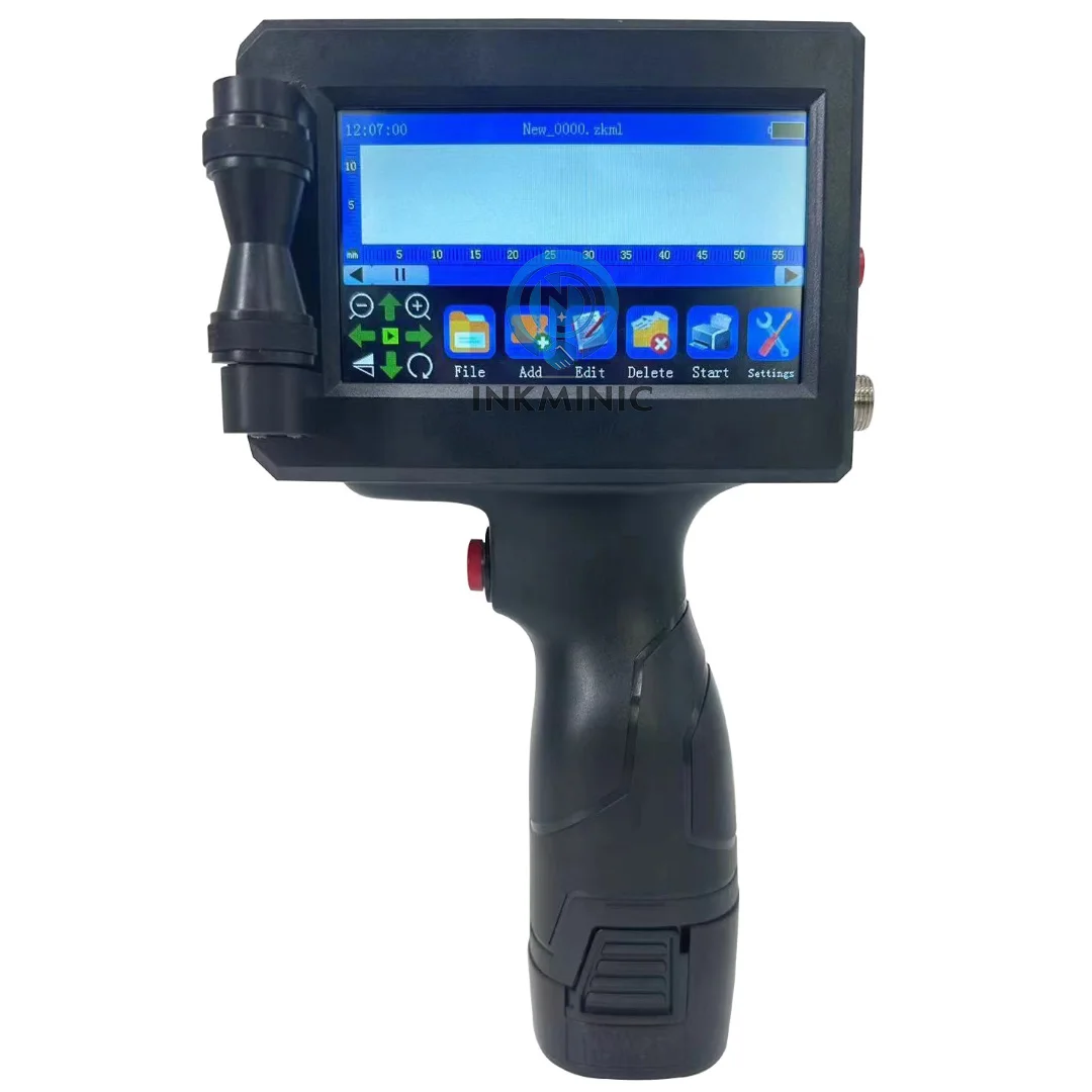 2024 New Machine Metal or Plastic Expiry Date Handheld Inkjet Printer Manual Printing Machine Price