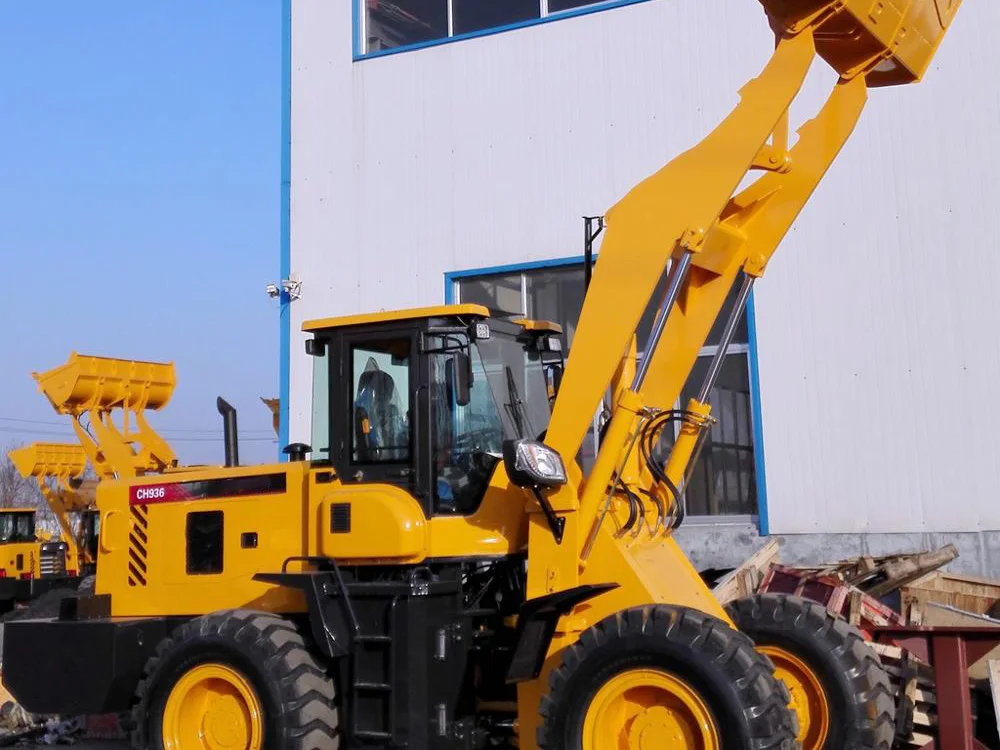 XGMA 5 Ton Small Front Wheel Loader XG955N for Sale with Core Motor Engine Bearing Pump Gearbox & PLC Components
