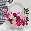 Kit de materiales tipo B -Incluye caja de regalo + espuma floral