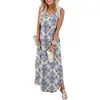 Floral Blue Boho
