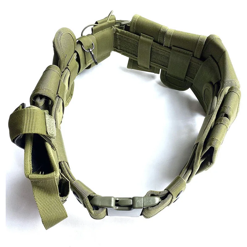 Multi-functional Outdoor Modular Equipment System Security Wear-resistant Tactical Duty Utility Versatile Work Hunting Belt