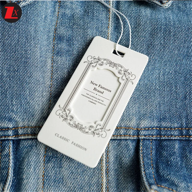 China Factory Custom Fashion Design Label Type Folded Name Labels Clothing Accessories