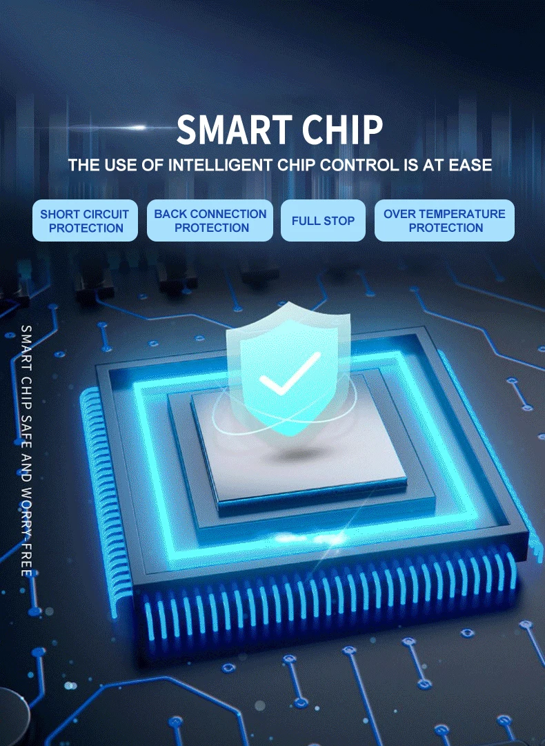 Automatic fast 12V car battery charger 12v 6a Maintenance-free deepcycle 12 volt trickle battery charger with pulse repair_15