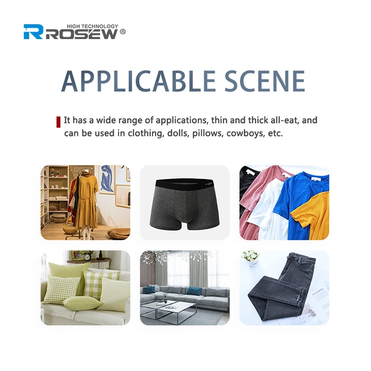 ROSEW GC7200C Electric Sewing Machine Automatic Portable Sewing Machine Cheap with Step Motor