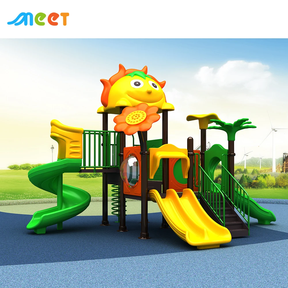 Playtime Slide - Kids Indoor Outdoor Play Equipment - Plastic Playground Slides main image 1