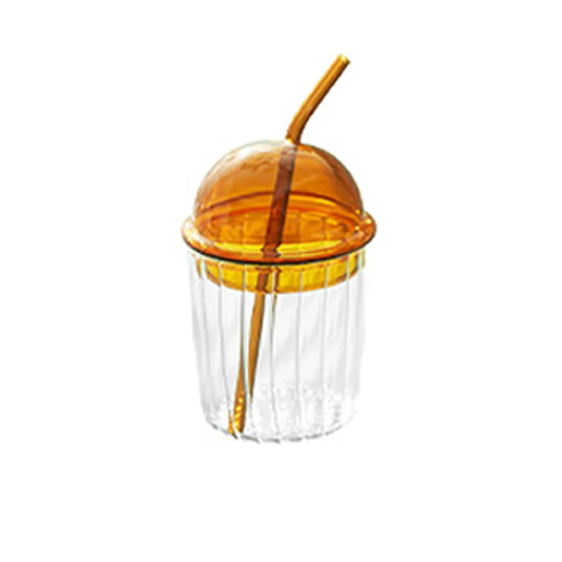 15OZ 450ml Foam EPE Packing  Customize Coffee Mugs Dessert Cups Ice Cream Cup with Straw