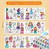 Princess 3 meters+Paintbrush 12 colors