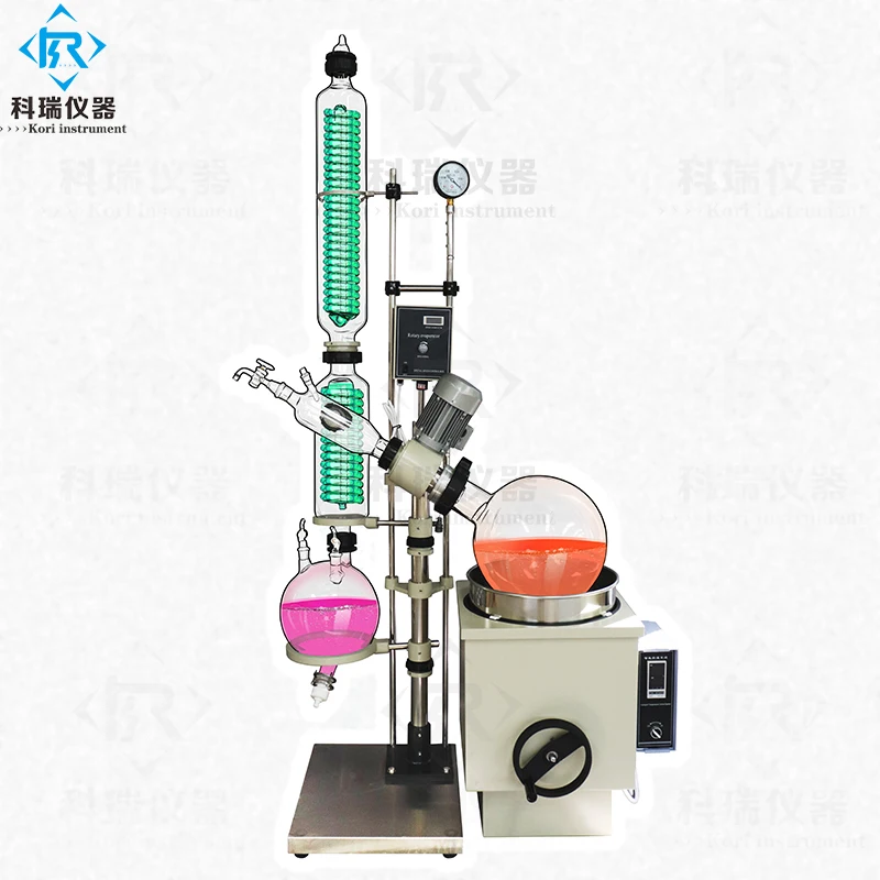 RE-201D Chemical 1l Rotovap Rotary Evaporator Vacuum Distillation Distiller evaporation device for laboratory