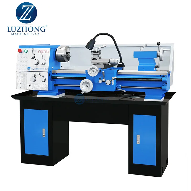 Small Lathe Machine Mini Metal  CJM320B  Bench Lathe Machine