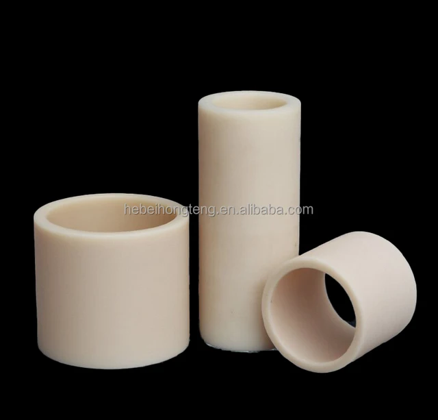 OEM Factory Small Hard Plastic Parts CNC Machining Nylon Bushings & PA6 Wheels POM HDPE PVC PP-Cutting Service