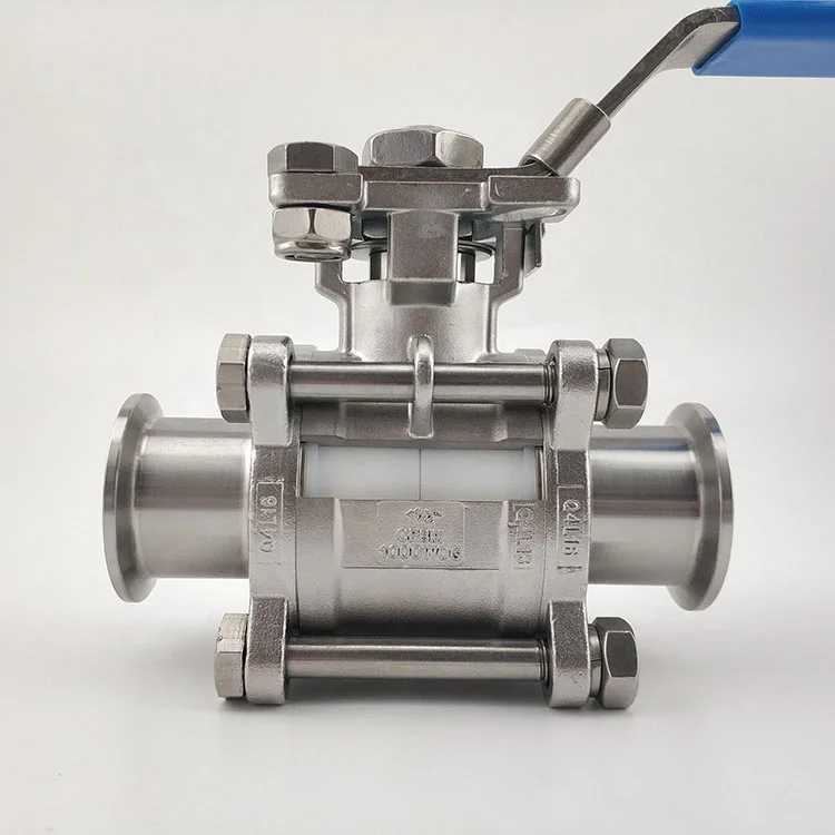 Hot sell 2020 new products Size 1/2" to 6" sanitary two way ball valve Connection Welding,