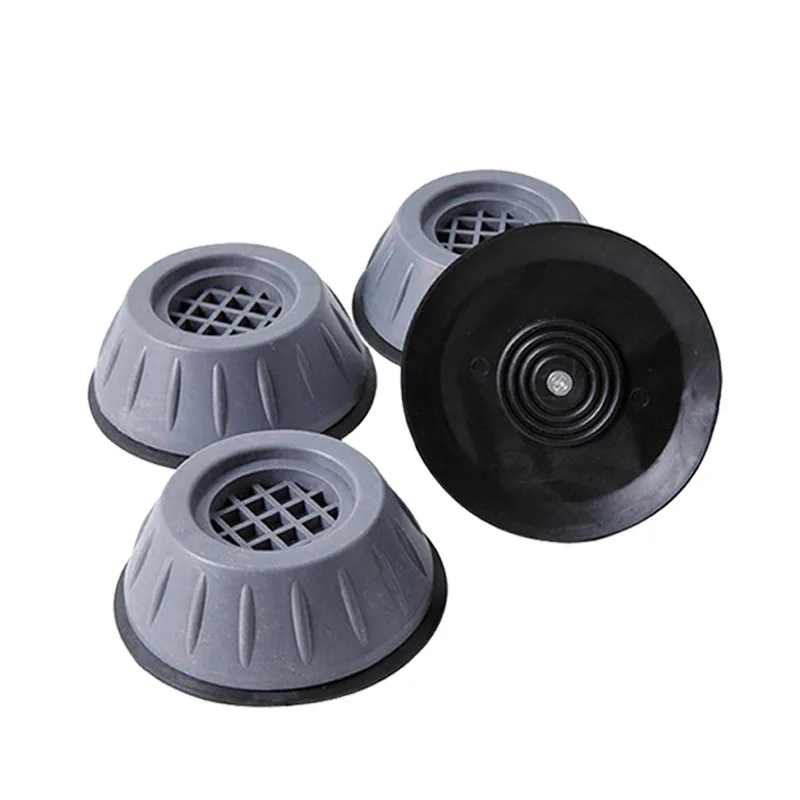 Noise Cancelling Washing Machine Support with Suction Cup, Anti Vibration Rubber Foot Pads for Washer and Dryer