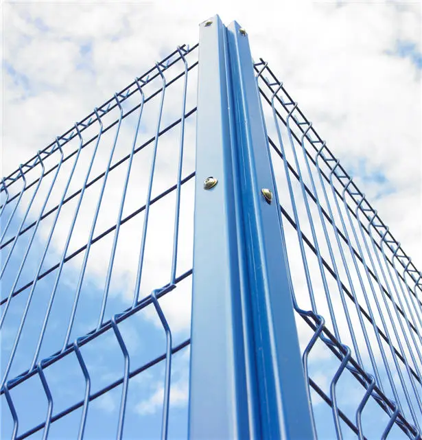 Fence Garden Buildings Supplies Outdoor Metal Material 3D Bending Curved Welded Steel Wire Mesh Fence