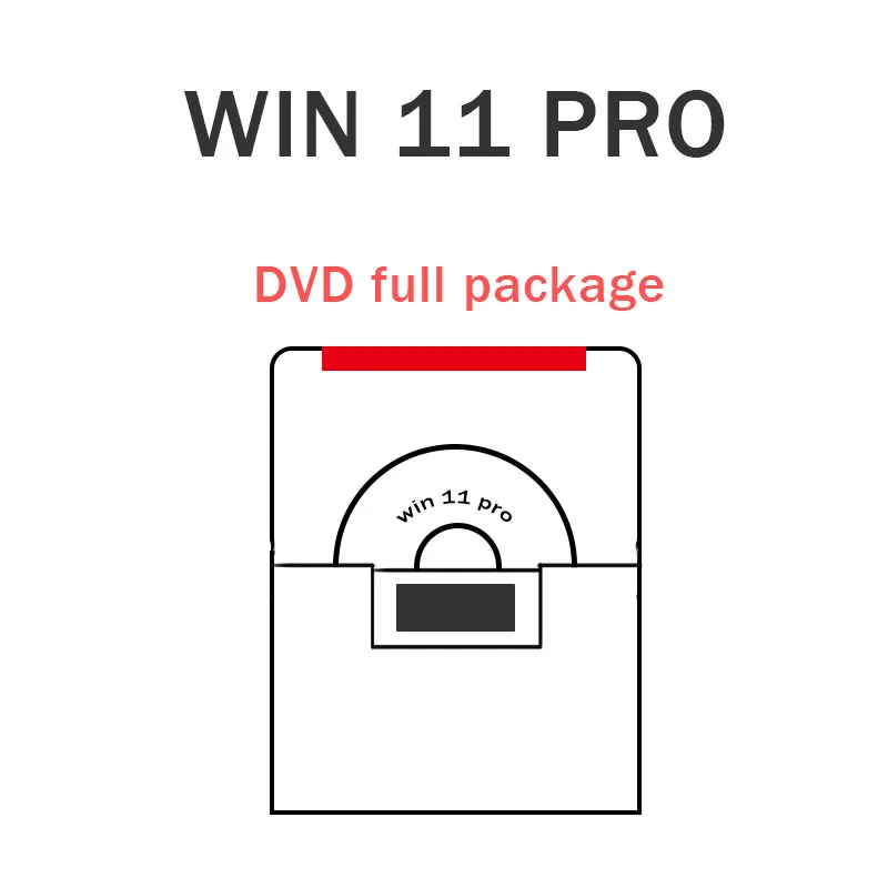 Genuine Win 11 Pro Oem Dvd Full Package 100% Online Activation Win 11 ...