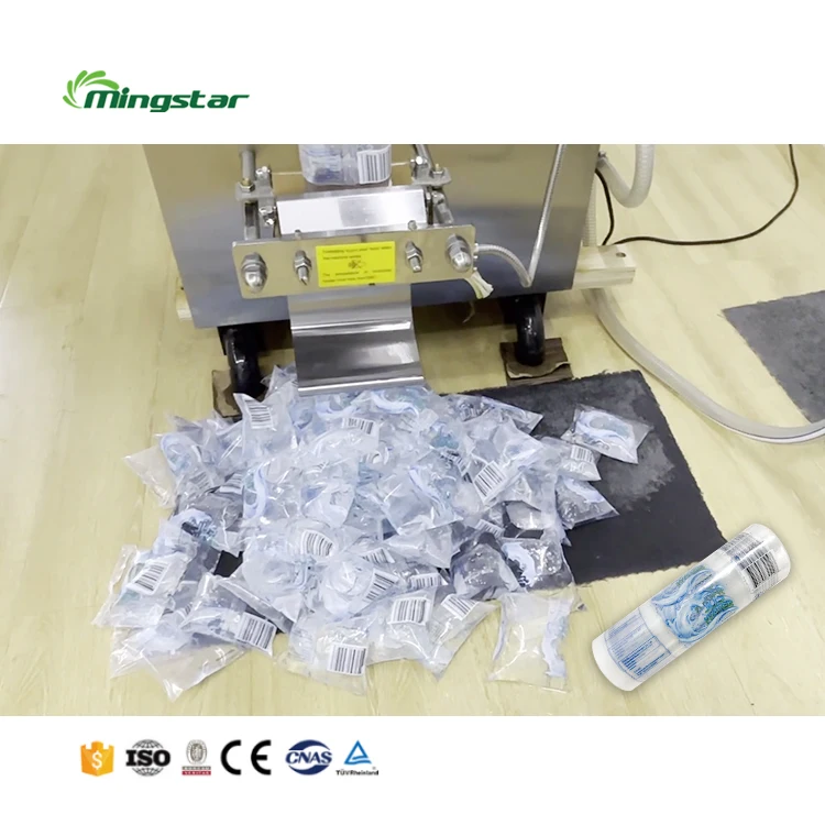 Custom Design Logo Complete Printing Plastic Bag Rolls Sachet Water Film for Sachet Water Filling Machine