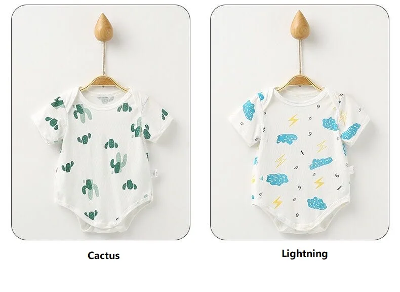 Лето в основном для новорожденных одежда для малышей комбинезон, 100% хлопковая одежда для малышей