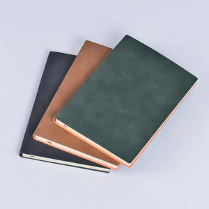 Custom Soft Leather Notebook Daily Writing Travel Notebook Study Office Creative Notebook
