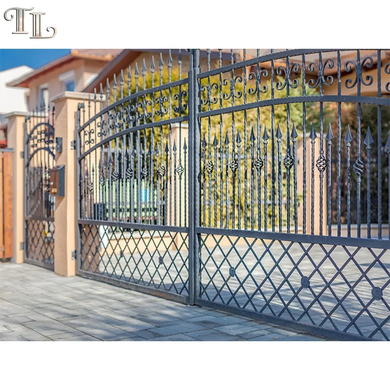 Outdoor Entrance Parking Gates Modern Iron Gate Designs Iron Gates Wrought Iron Main Gate