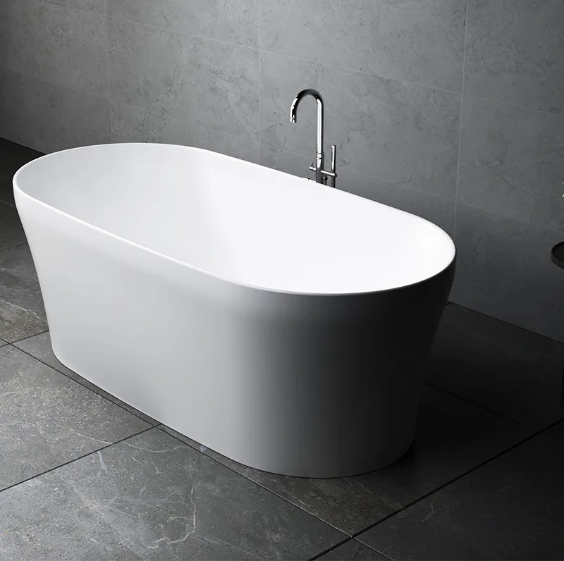 Oem/odm Experience Factory Amazon Hot Sale Solid Surface Bath Tub Stone Resin Bathtubs