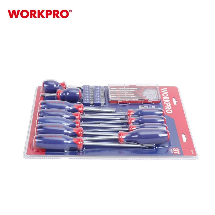 WORKPRO 37 PCs Tool Set Screwdriver Set Magnet Holder Bits Precision Screwdriver Set