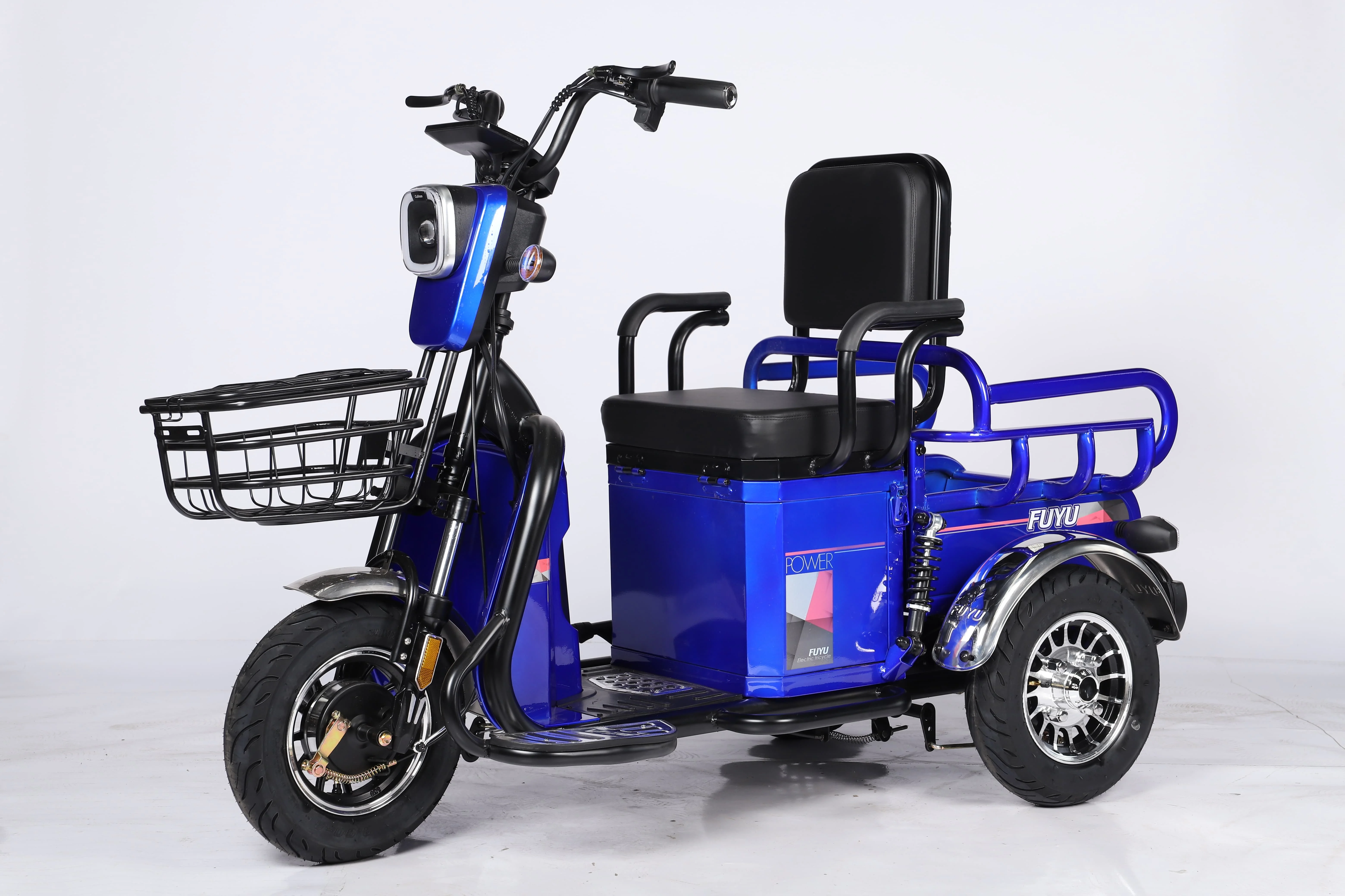 Electric Tricycle 500w48v Adult Passenger China Factory Custom Export