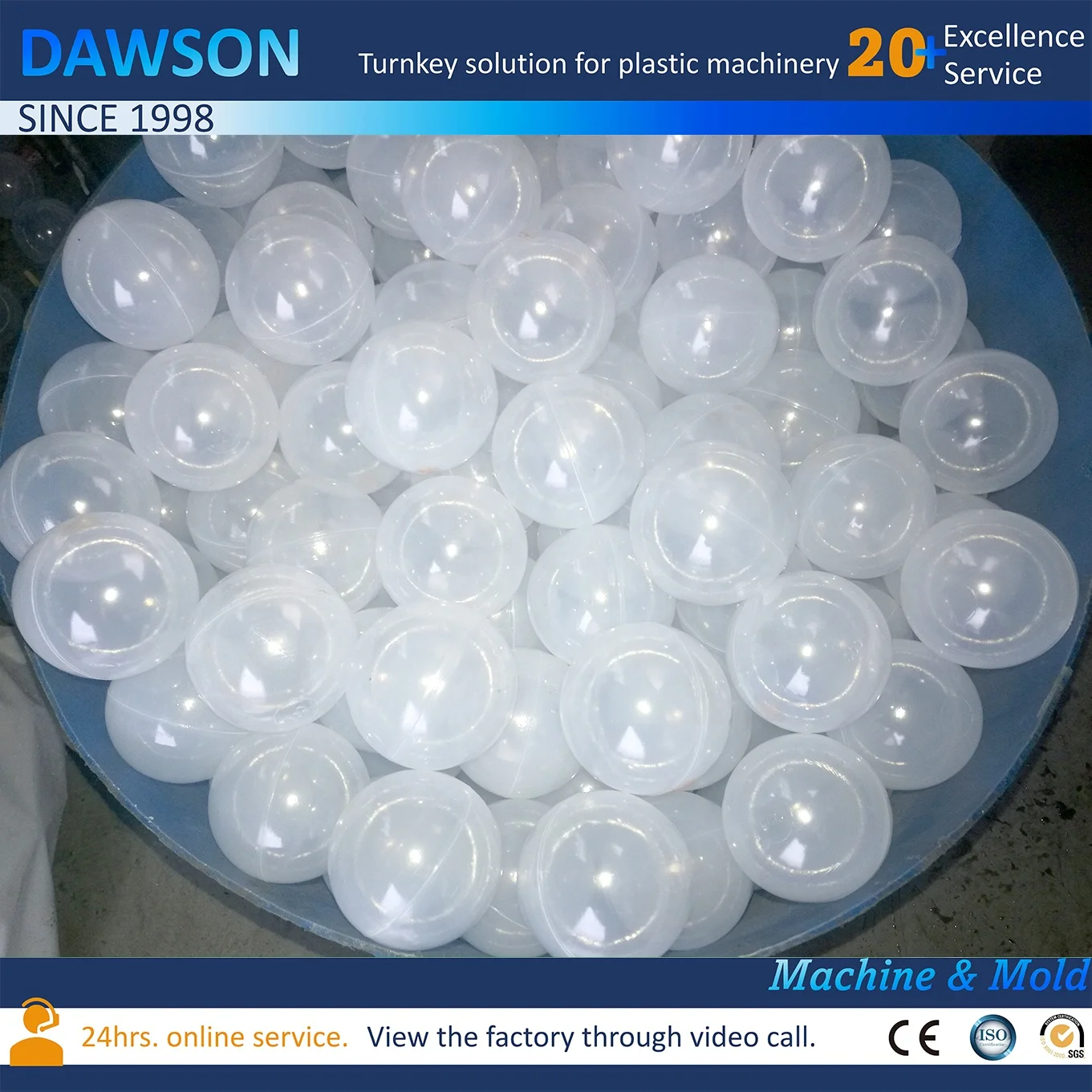Christmas Ball Making Machine Automatic Extrusion Blow Molding Machine