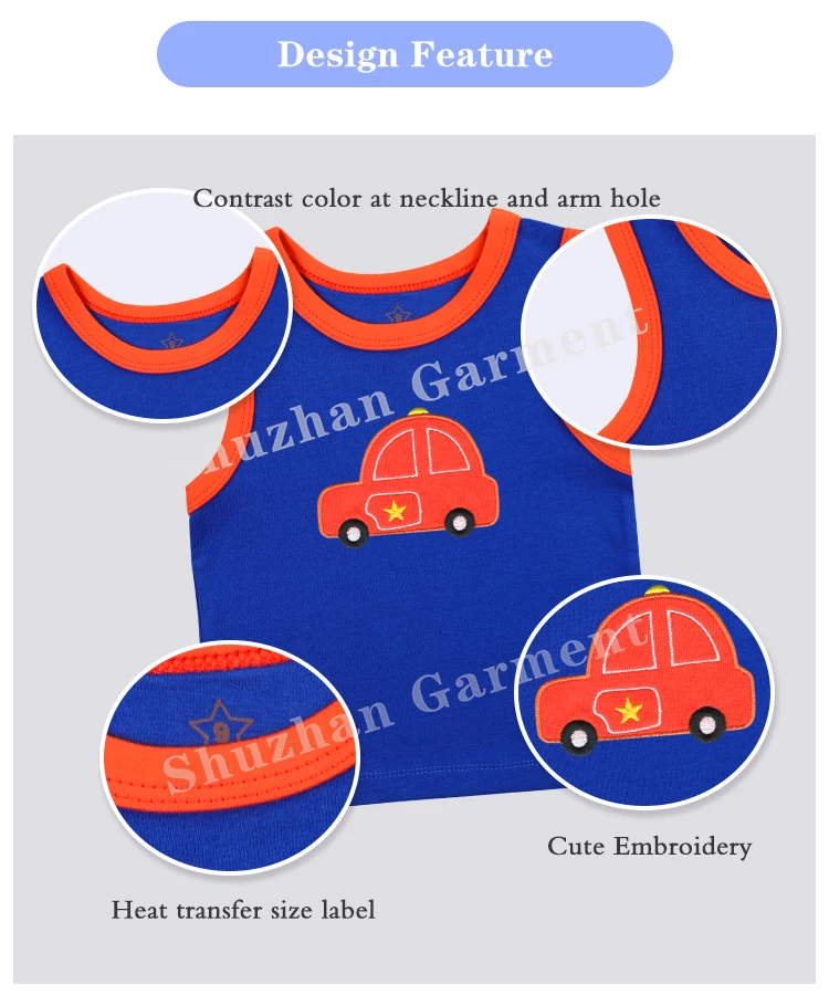 Sleeveless Baby T-shirt