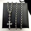 Cross with white diamonds-alphabet chain
