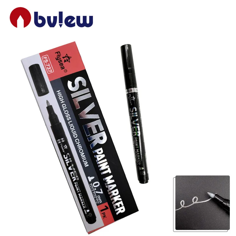 0.7 MM New Product Silver Liquid Mirror Marker Oil-based Paint Marker Pen  For DIY,Plastic,Wood,Gloss - Buy 0.7 MM New Product Silver Liquid Mirror  Marker Oil-based Paint Marker Pen For DIY,Plastic,Wood,Gloss Product on