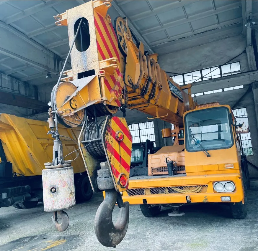 Tadano nissan 50ton Подержанный TG500E-III автокран для продажи