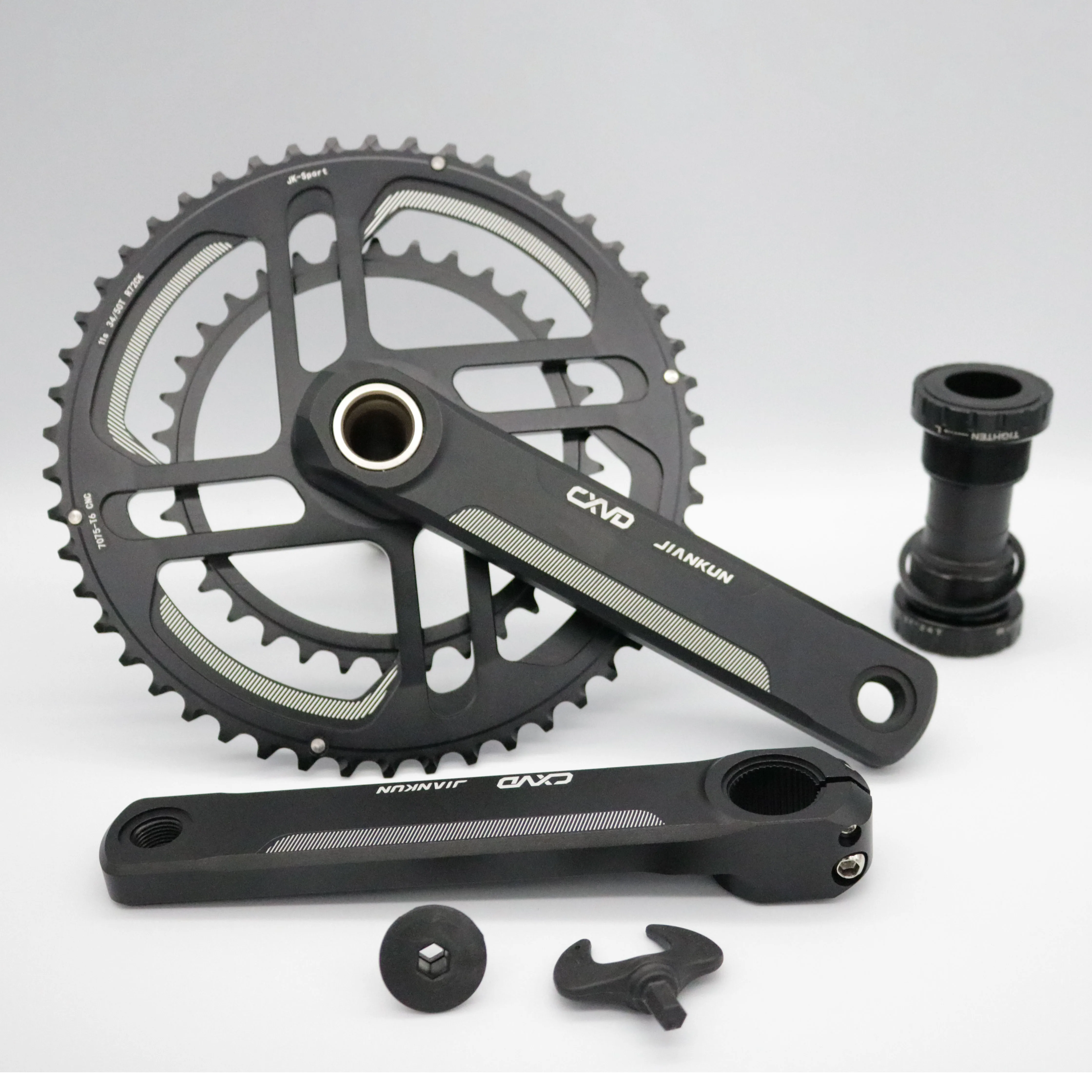 Jiankun CNC 50/34T Road CXVD Bicycle Chainrings Cycle