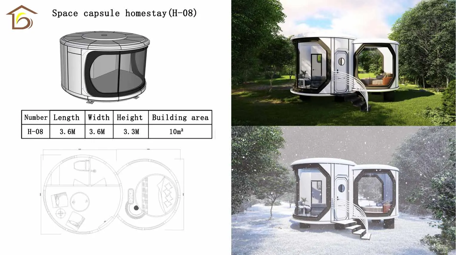 Moduler Homes - Beach Hotel Homestay Prefabricated Container House