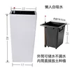 Lavabo quadrato piccolo alto f2240