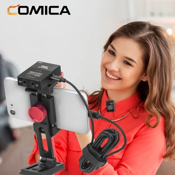 COMICA BoomX-D PRO 2.4G Dual-channel On-board Recording Wireless Microphone Widely Compatible With Camera Camcorder Smartphone product image