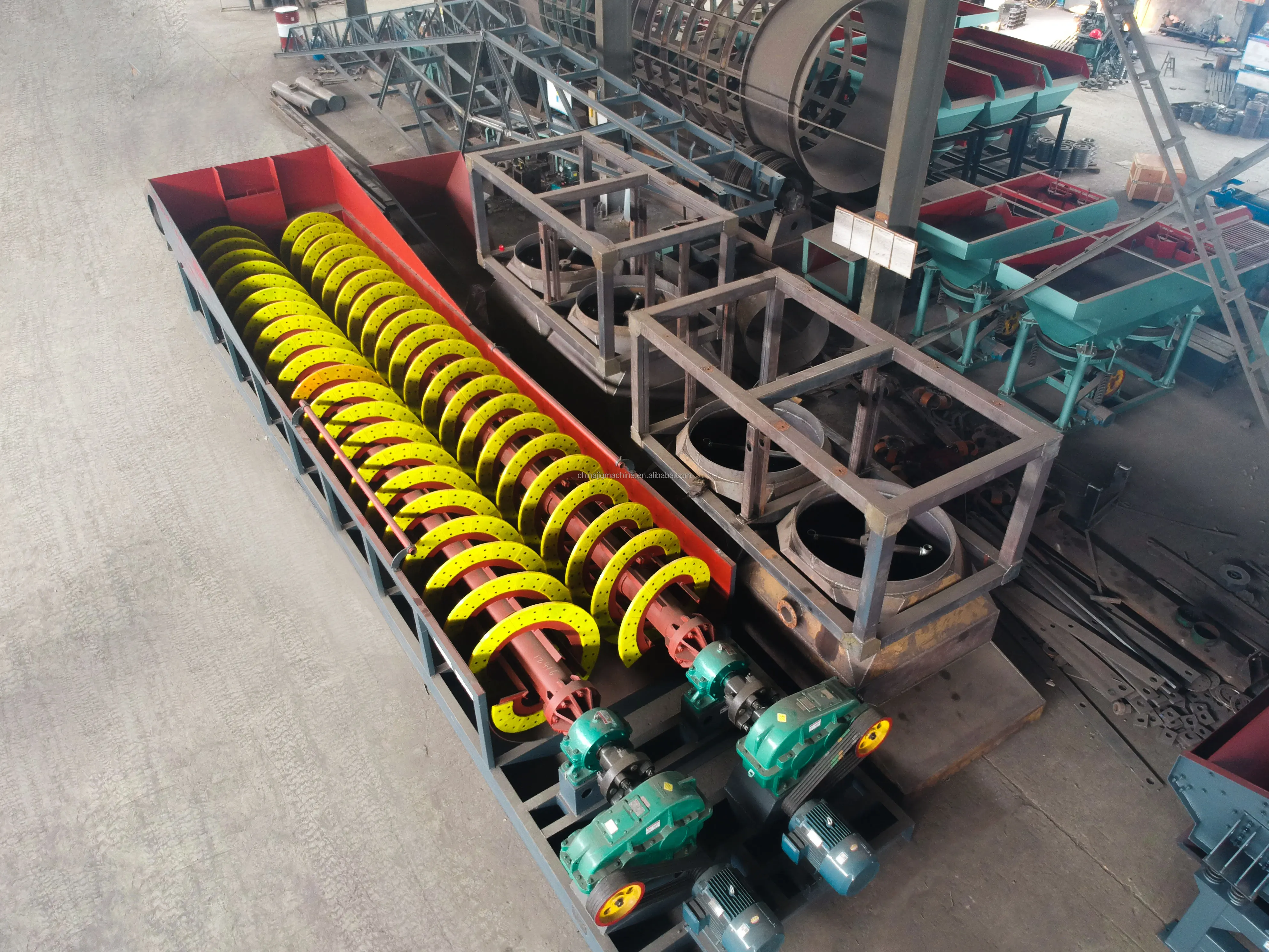 螺旋洗砂机厂家价格单双螺旋洗砂机