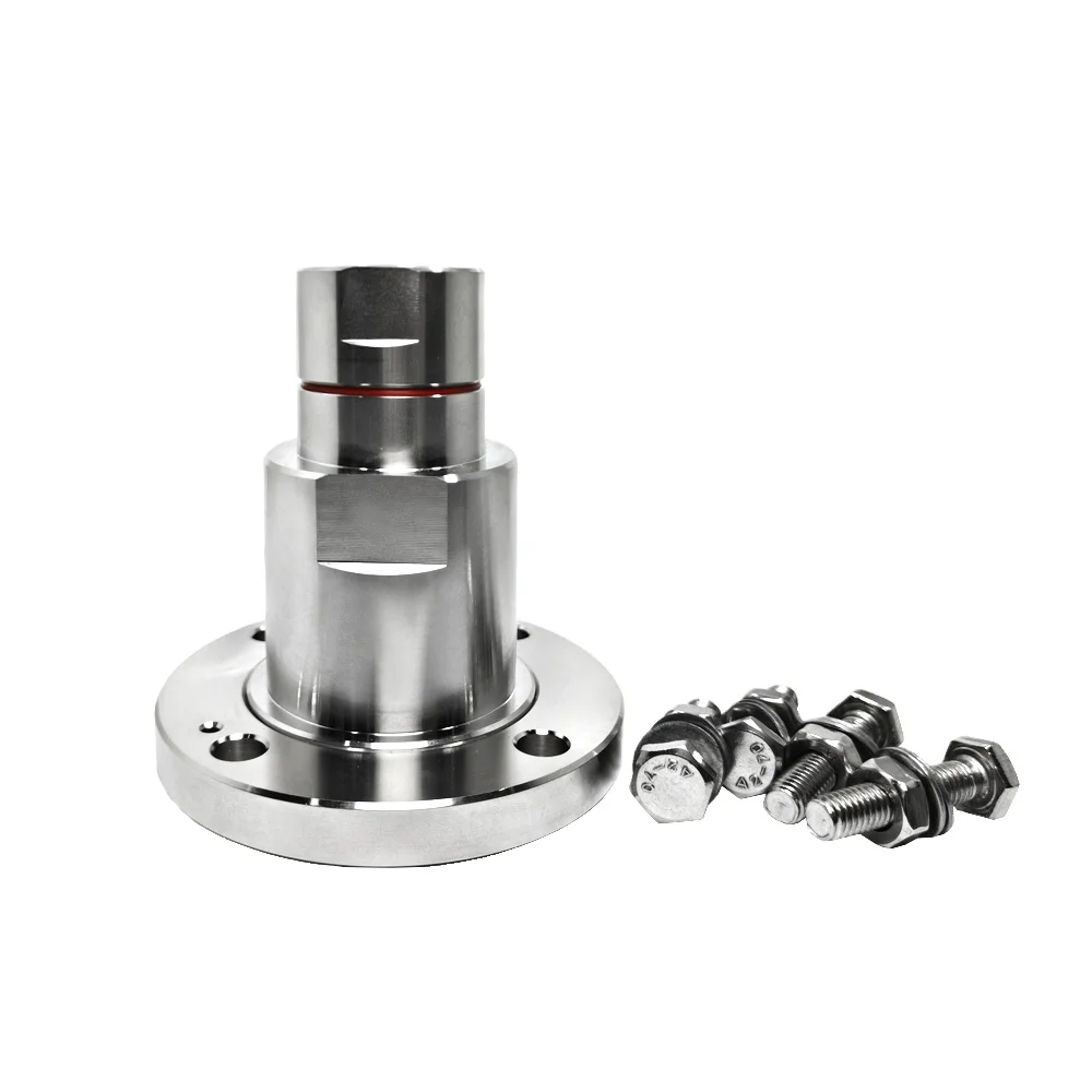 Rf Coaxial Connector 1-5/8 EIA Flange Panel IF70 4 Hole Flange for Lmr900 Coaxial Cable
