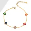 Zircón - Chapado en Oro de 18K
