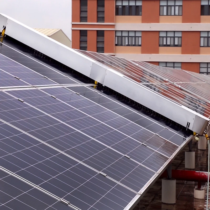 Multifit Automatische Solar Farm Reinigingsmachine 1950*2 Zonnepaneel