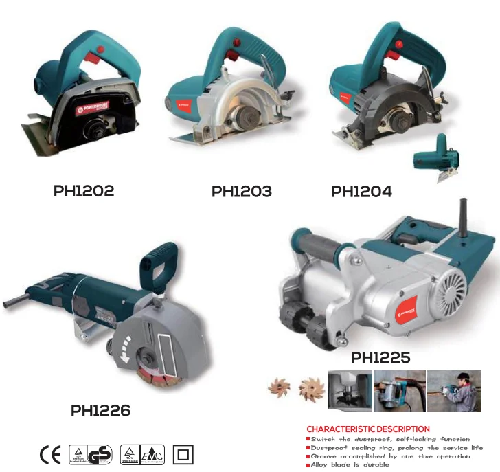 High Quality Power Tools 110mm Marble Saw 1200w Electric Stone Cutting Machine Marble Cutter Machine