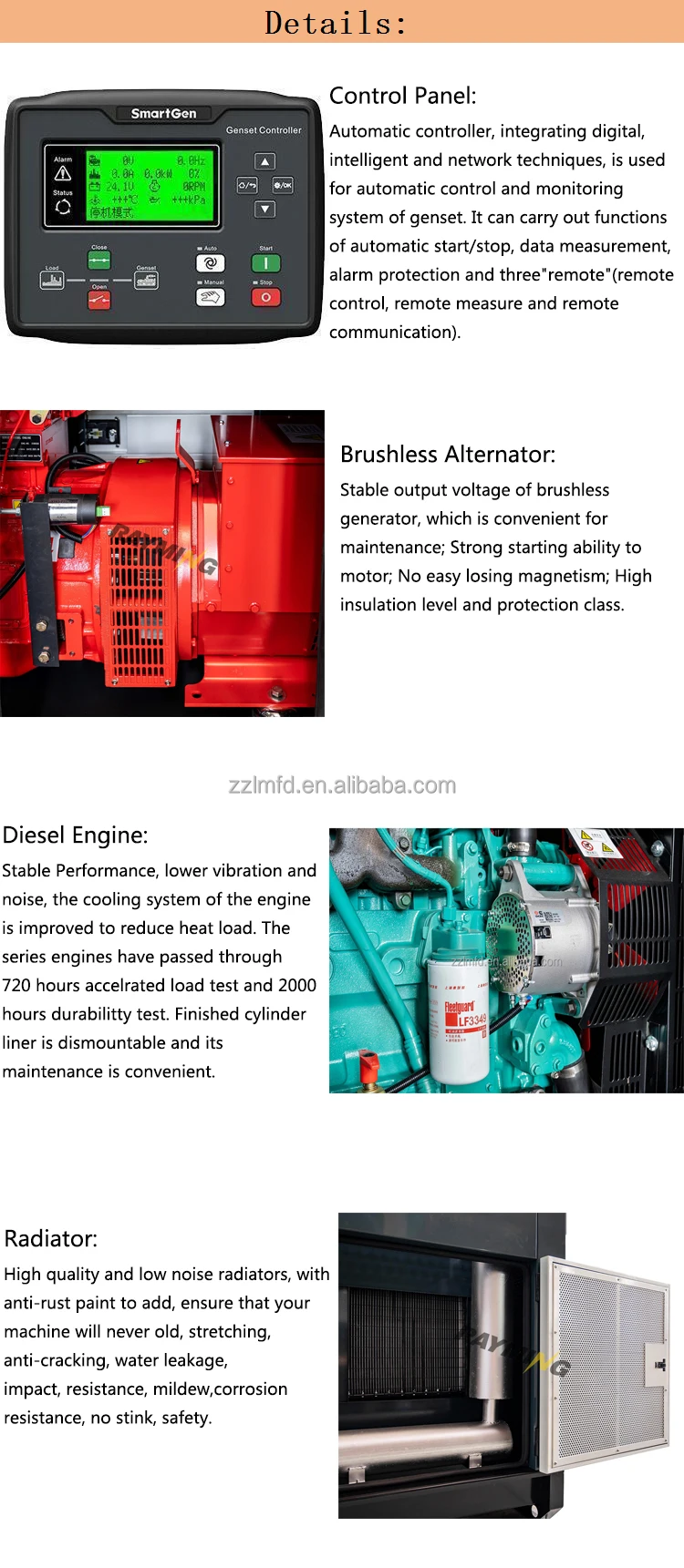 Factory Price Diesel Generator Fuel Consumption Per Hour 25 Kva Dynamo Generators Set for Sale