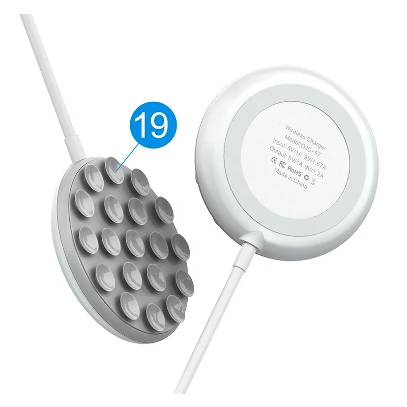 Новое поступление 2020, беспроводное зарядное устройство для мини-смартфона 10 Вт, внешний аккумулятор для мобильного телефона, быстрая Беспроводная зарядка с 19 втулками, Пользовательский логотип
