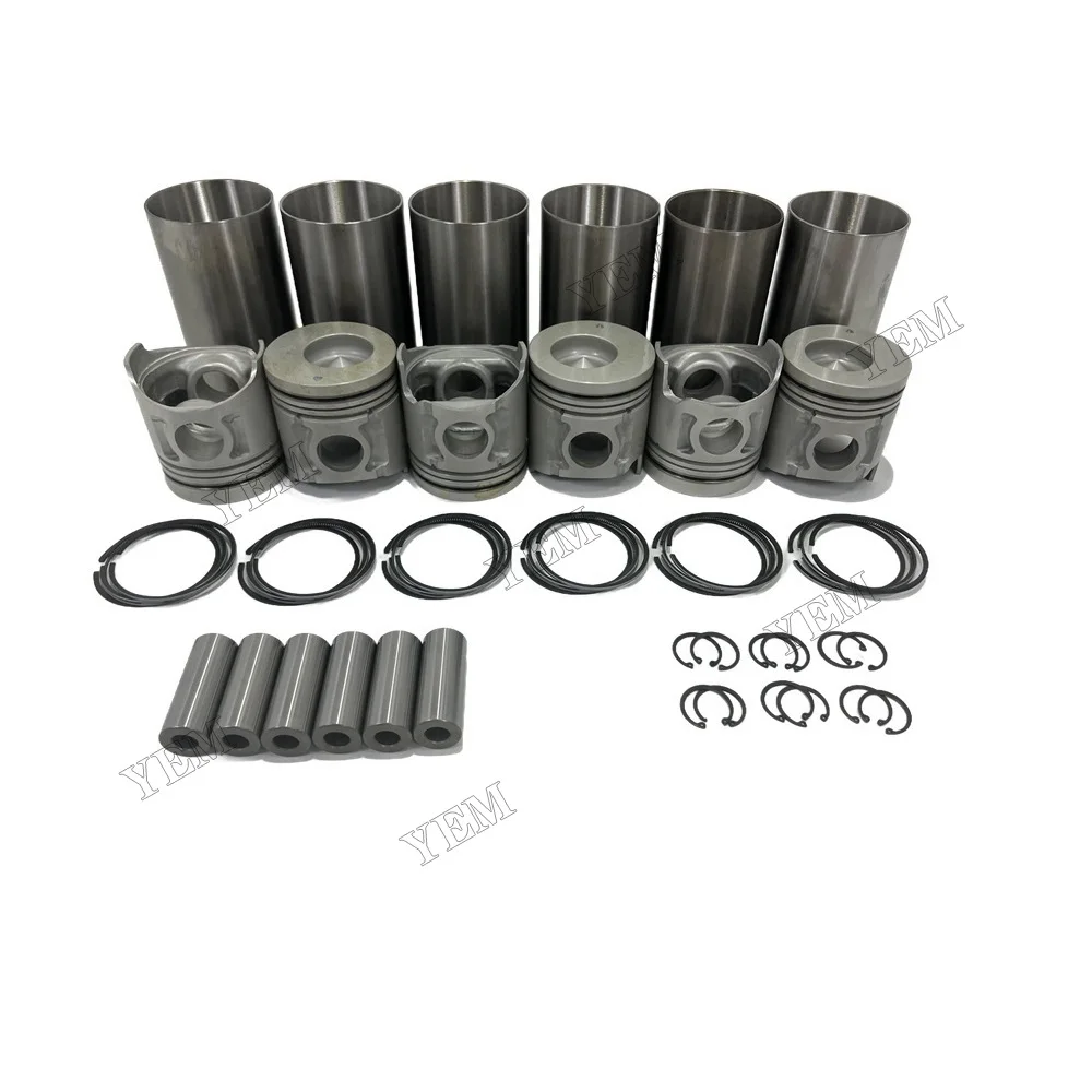 Cylinder Liner Kit Compatible for Mitsubishi 6D34 Engine Parts Manufacturer 5