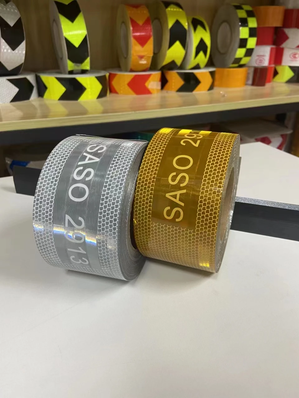 High Visibility Luminous Vehicle Reflective Safety Tape Saso 2913 Dot