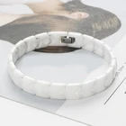 OUMI Fashion high quality white ceramic bracelet wholesale for women and men